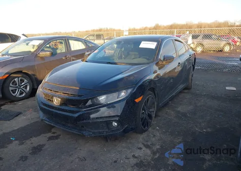 2020 Honda Civic Sport from USA, damaged, VIN 2HGFC2F87LH602292